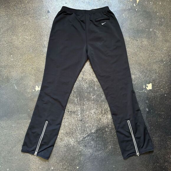 Nike Women’s Black Polyester Workout Pants Size Medium Activewear Style Used - Picture 7 of 12